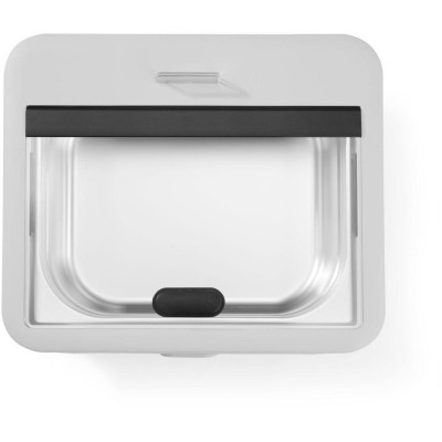 Chafing dish UNIQ, HENDI, designed by Robert Bronwasser, GN 2/3, Bílá, 230V/500W, 433x403x(H)248mm