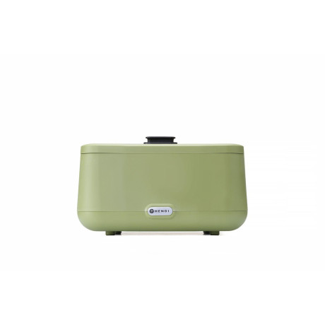 Chafing dish UNIQ, HENDI, designed by Robert Bronwasser, GN 2/3, Zelená, 230V/500W, 433x403x(H)248mm