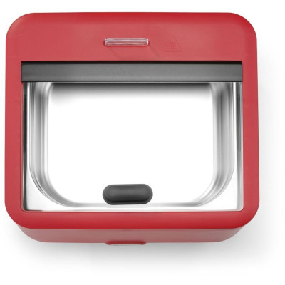 Chafing dish UNIQ, HENDI, designed by Robert Bronwasser, GN 2/3, Červená, 230V/500W, 433x403x(H)248mm