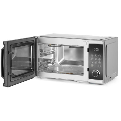 Mikrovlnná trouba s funkcí air fryer., HENDI, 26,4L, Černá, 230-240V/1500W, 523x451x(H)300mm