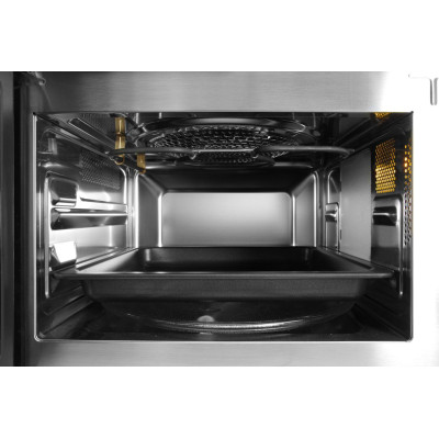 Mikrovlnná trouba s funkcí air fryer., HENDI, 26,4L, Černá, 230-240V/1500W, 523x451x(H)300mm
