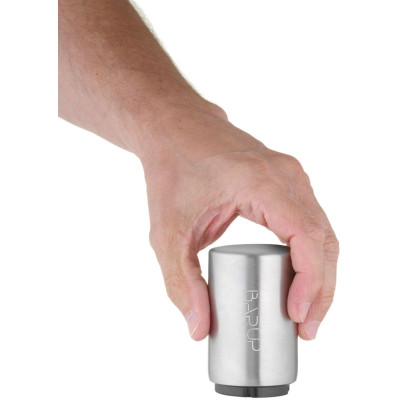 Otvírák na láhve, automatický, BarUp, Stříbrná, ⌀50x(H)83mm