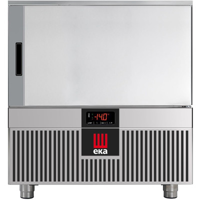 Blast chiller, Tecnoeka, Stříbrná, 230V/1380W, 800x730x(H)875mm