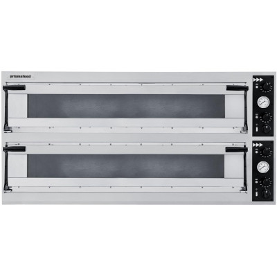 Tácy 66L Skleněná pec na pizzu, Prismafood, 400V/20400W, 1500x1080x(H)745mm