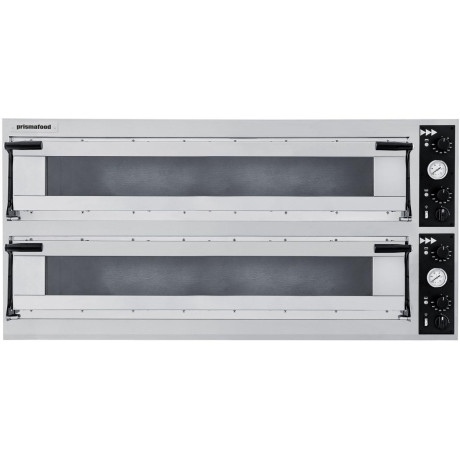 Tácy 66L Skleněná pec na pizzu, Prismafood, 400V/20400W, 1500x1080x(H)745mm