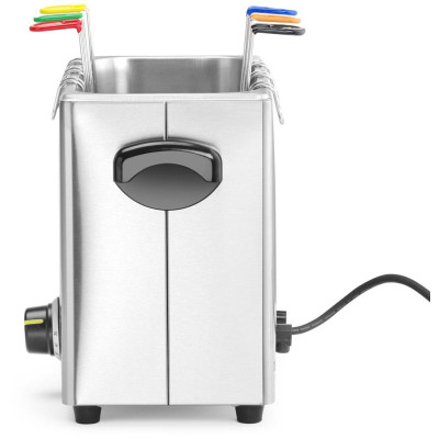 Vařič vajec s košíky, HENDI, Stříbrná, 230V/2600W, 380x210x(H)280mm