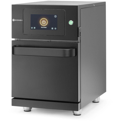 Vysokorychlostní pec CombiTurbo, HENDI, Černá, 230V/3500W, 380x663x(H)619mm