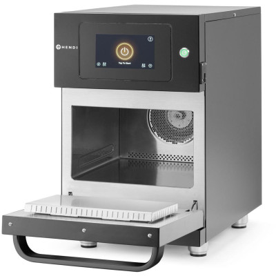 Vysokorychlostní pec CombiTurbo, HENDI, Černá, 230V/3500W, 380x663x(H)619mm