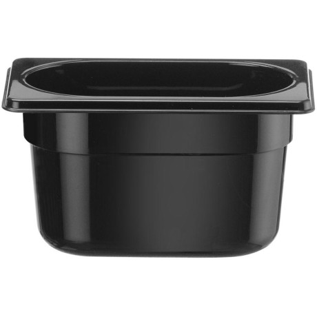 Nádoba GN 1/9 COOL, HENDI, COOL, GN 1/9, 0,9L, Černá, 108x176x(H)100mm