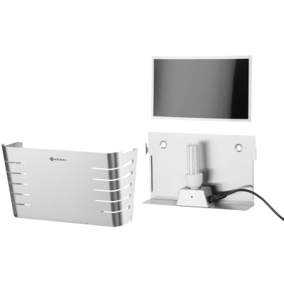 Likvidátor hmyzu s lepicí deskou, 80 m², HENDI, 230V/7W, 400x166x(H)240mm