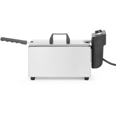 Hluboká fritéza, HENDI, Budget Line, GN 1/3, 4L, Stříbrná, 230V/2800W, 184x404x(H)258mm