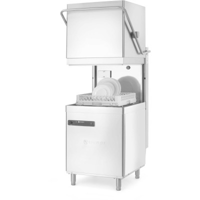 Průchozí myčka, elektronické ovládání, HENDI, Profi Line, Stříbrná, 400V/6520W, 655x785x(H)1500mm