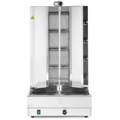 Plynový gril na kebab, HENDI, 230V/13200W, 13,2kW, 537x639x(H)1013mm