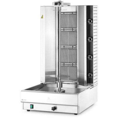 Plynový gril na kebab, HENDI, 230V/13200W, 13,2kW, 537x639x(H)1013mm