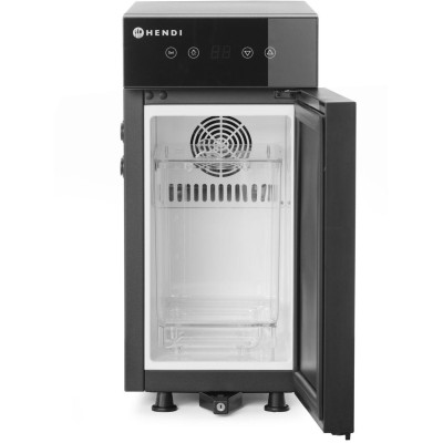 Chladnička na mléko, HENDI, Profi Line, 9L, Černá, 230V/65W, 220x450x(H)455mm