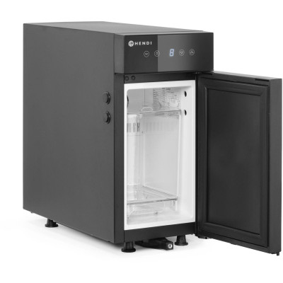 Chladnička na mléko, HENDI, Profi Line, 9L, Černá, 230V/65W, 220x450x(H)455mm