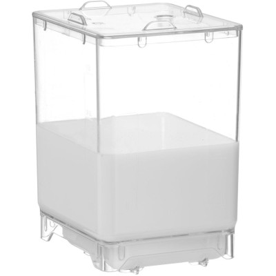 Nádoba na mléko s víkem, HENDI, 4,5L, Průhledná, 150x173x(H)237mm, Obdélníkové