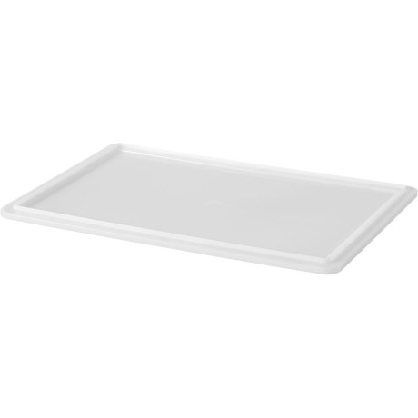Víko na krabice pro pizzové těsto, AmerBox, Profi Line, Bílá, 600x400mm, Obdélníkové