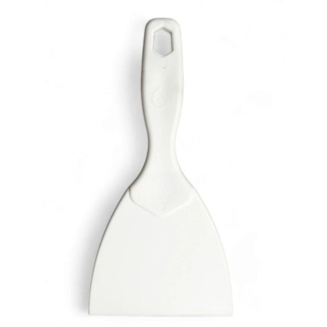 Hnětací lopatka, HENDI, Bílá, 210x105mm