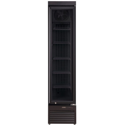 Mrazicí vitrína SLIM, Arktic, 117L, Černá, 230V/350W, 420x600x(H)1880mm