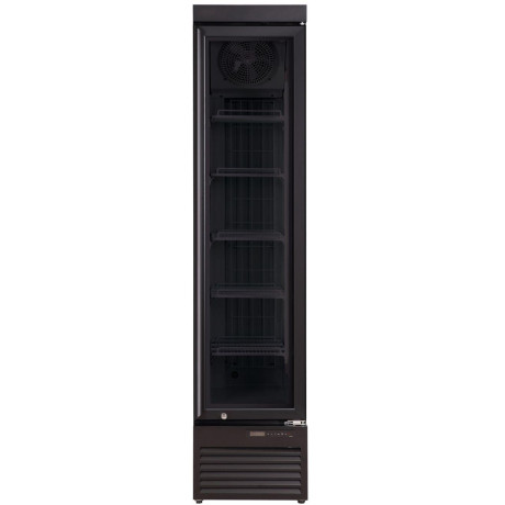 Mrazicí vitrína SLIM, Arktic, 117L, Černá, 230V/350W, 420x600x(H)1880mm