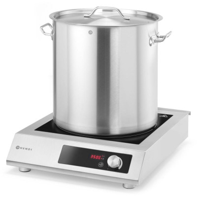 Indukční vařič 3500 H XXL, HENDI, 230V/3500W, 500x635x(H)125mm