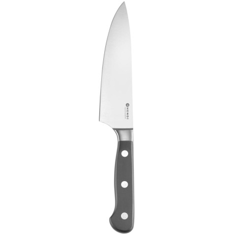 Kuchařský nůž 150 mm, kovaný, HENDI, Profi Line PLUS, Černá, (L)277mm