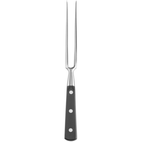 Vyřezávací vidlice 150 mm, kovaná, HENDI, Profi Line PLUS, Černá, (L)298mm