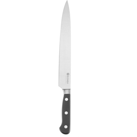 Vyřezávací nůž 200 mm, kovaný, HENDI, Profi Line PLUS, Černá, (L)326mm