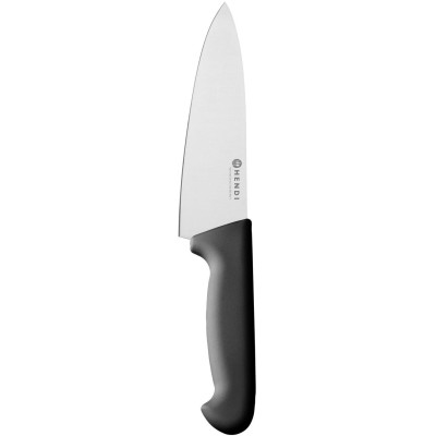 Kuchařský nůž, 160 mm, univerzální, HENDI, Profi Line, Černá, (L)293mm