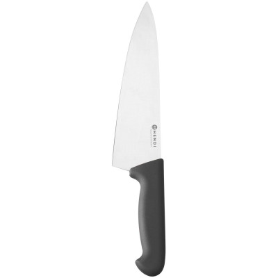 Kuchařský nůž, 250 mm, univerzální, HENDI, Profi Line, Černá, (L)383mm