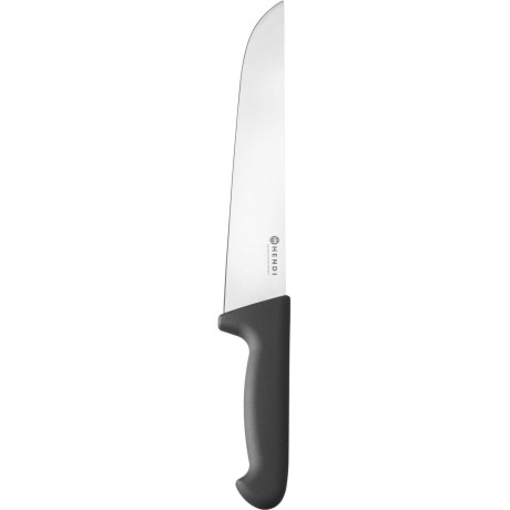 Řeznický nůž, 250 mm, univerzální, HENDI, Profi Line, Černá, (L)381mm