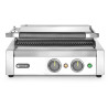 Kontaktní gril Panini, HENDI, Stříbrná, 220-240V/2200W, 430x375x(H)216mm, Obdélníkové