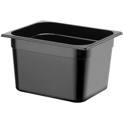 Nádoba GN 1/2 COOL, HENDI, COOL, GN 1/2, 11,9L, Černá, 325x265x(H)200mm