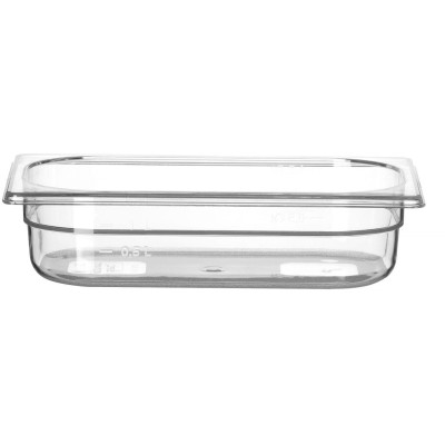 Nádoba GN 1/4 COOL, HENDI, COOL, GN 1/4, 1,7L, Průhledná, 265x163x(H)65mm