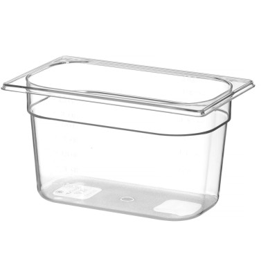 Nádoba GN 1/4 COOL, HENDI, COOL, GN 1/4, 3,8L, Průhledná, 265x163x(H)150mm
