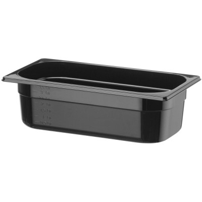 Nádoba GN 1/3 COOL, HENDI, COOL, GN 1/3, 3,8L, Černá, 325x176x(H)100mm