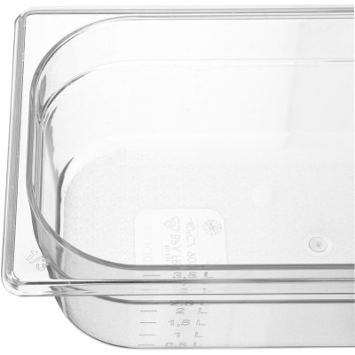 Nádoba GN 1/3 COOL, HENDI, COOL, GN 1/3, 3,8L, Průhledná, 325x176x(H)100mm