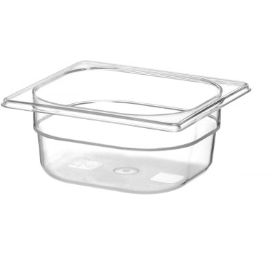 Nádoba GN 1/6 COOL, HENDI, COOL, GN 1/6, 1L, Průhledná, 176x162x(H)65mm