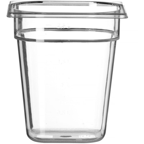 Nádoba GN 1/6 COOL, HENDI, COOL, GN 1/6, 2,8L, Průhledná, 176x162x(H)200mm
