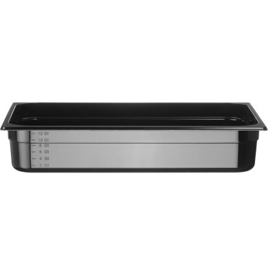 Nádoba GN 1/1 COOL, HENDI, COOL, GN 1/1, 13,3L, Černá, 530x325x(H)100mm