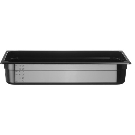 Nádoba GN 1/1 COOL, HENDI, COOL, GN 1/1, 13,3L, Černá, 530x325x(H)100mm