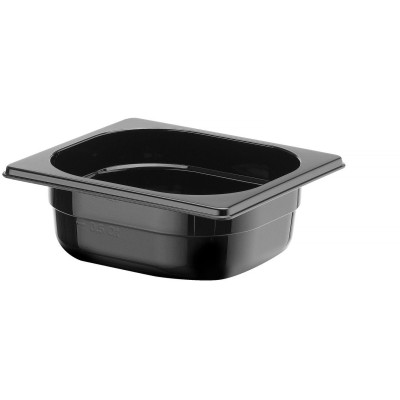 Nádoba GN 1/6 COOL, HENDI, COOL, GN 1/6, 1L, Černá, 176x162x(H)65mm