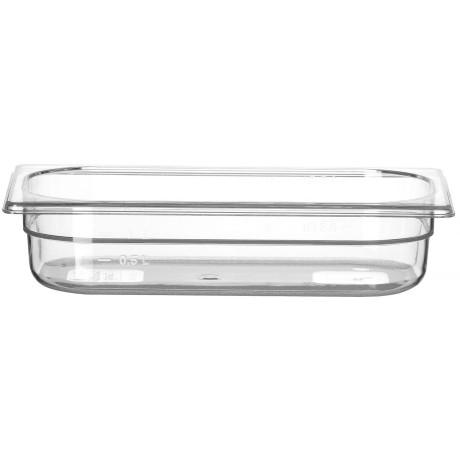 Nádoba GN 1/2 COOL, HENDI, COOL, GN 1/2, 4L, Průhledná, 325x265x(H)65mm