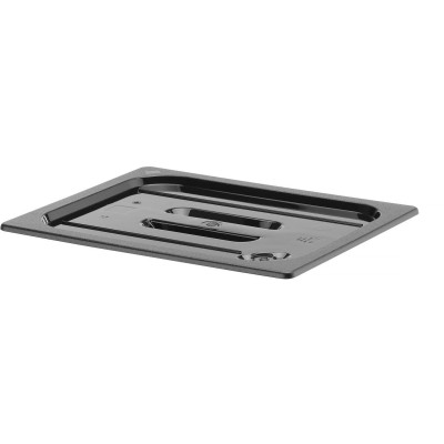 Víko pro nádobu GN 1/1 COOL, HENDI, COOL, GN 1/2, Černá, 325x265mm
