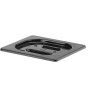 Víko pro nádobu GN 1/1 COOL, HENDI, COOL, GN 1/6, Černá, 176x162mm
