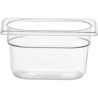 Nádoba GN 1/9 COOL, HENDI, COOL, GN 1/9, 0,9L, Průhledná, 108x176x(H)100mm