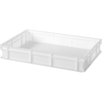 Krabice na těsto na pizzu 600x400, AmerBox, Profi Line, Bílá, 600x400x(H)100mm, Obdélníkové