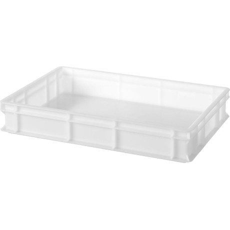 Krabice na těsto na pizzu 600x400, AmerBox, Profi Line, Bílá, 600x400x(H)100mm, Obdélníkové