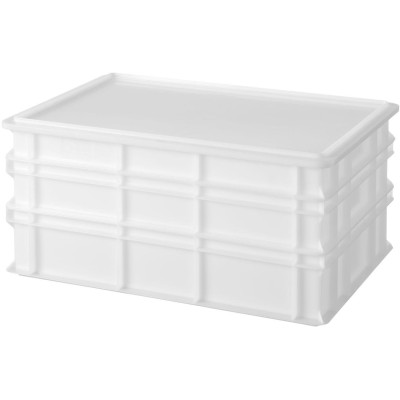 Krabice na těsto na pizzu 600x400, AmerBox, Profi Line, Bílá, 600x400x(H)100mm, Obdélníkové